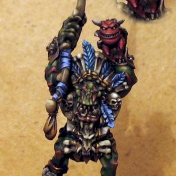 Savage orc shaman by Sabaka