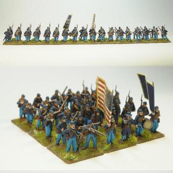 28mm American Civil War: Infantry (1861-1865) Perry Miniatures by wlodi