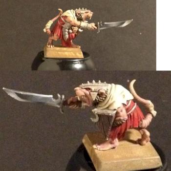 Skaven Clanrat by zeltch