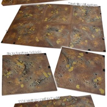 DESERT MULTIPLE GAMEBOARD SET tournament size 72 by studiolevel
