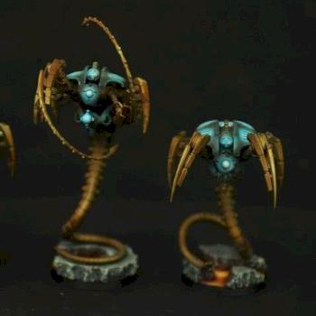 Necrons Wraiths by tattooman