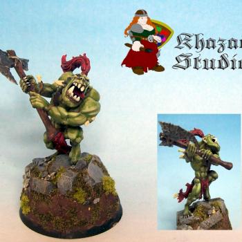 Savage Orc Big Boss by Emilys Miniatures