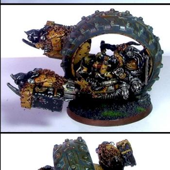 beastmen 40k landspeeder by mayajid