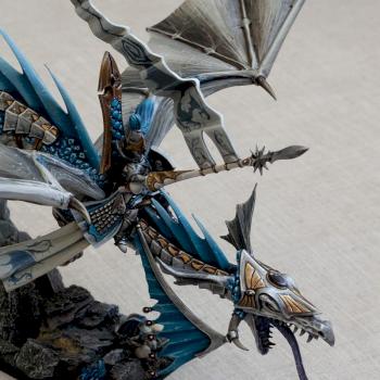 High Elves Prince on Dragon by Comitiva Carmina