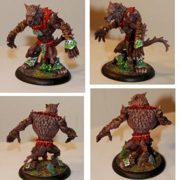 Feral Warp Wolf by tivonna