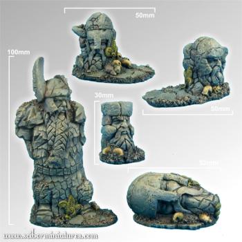 Dwarven ruins terrain by Scibor