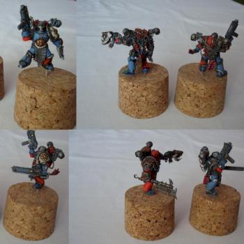 Chaos Space Marines - work in progress by Piszczal