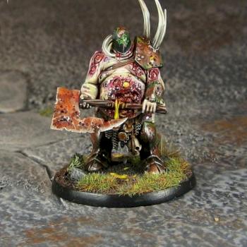 Nurgle Chaos Lord (Plaguelord) by Phoenix_PL