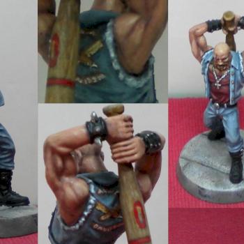 Horrorclix - Repainted Biker by Gnottapan