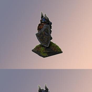 Dain Deepaxe Dwarven Hero by ipaintminiatures
