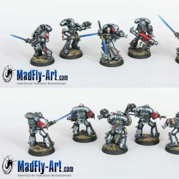 Grey Knight Strike Squad 1 by MadFlyArtStudio