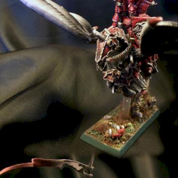 Ancent Blood Dragon on Hell Steed, Vampire Counts, Undead, Light LED by Strigoi85