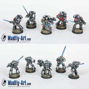 Grey Knight Strike Squad 2 by MadFlyArtStudio