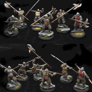 Mercenaries - Steelhead Halberdiers by Fafel