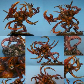 Chaos Spawn (Progenie del Chaos, Enfants du Chaos, Chaosbrut) by algente