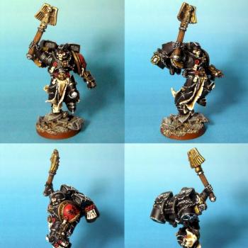 Blood Angels Chaplain by jdteixeira