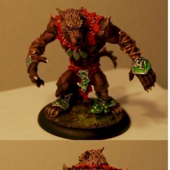 Feral Warp Wolf by tivonna