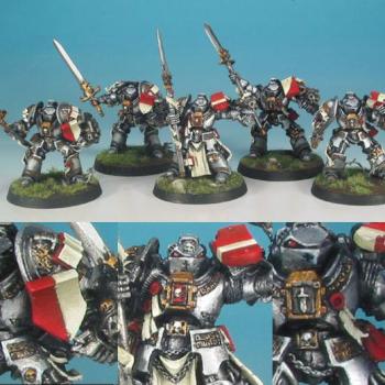 terminators chevaliers gris / grey knights by Manumilitari