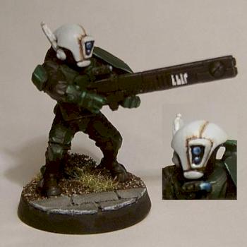 Tau Firewarrior by Cultstyle