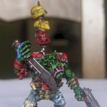 Ork nob by XorgLeZombie