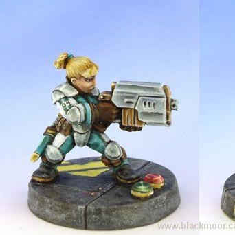 Inga,  female Grymn by SaxonAngel