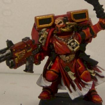My Blood Angels Brother-Captain Dylanius by FLEXCopMNPD