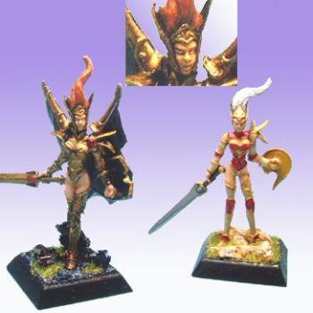 Telima and two valkyries by lockhead