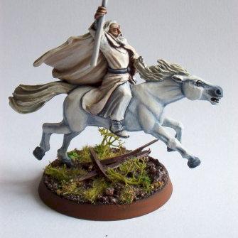 LOTR Gandalf on Shadowfax by SnaQ