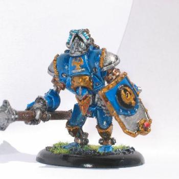 [WarMachine] Le Lancier, de face (Cygnar) by FoFoF