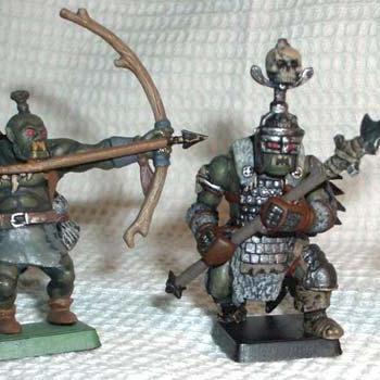3 orks by Zvezda by mr.Skull