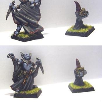Necrarch Vampire & Scrollcaddy Necromancer by Deetwo