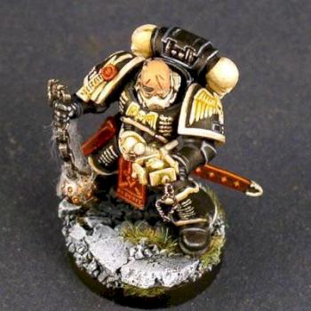 Space Marine Chaplain by Hortwerth