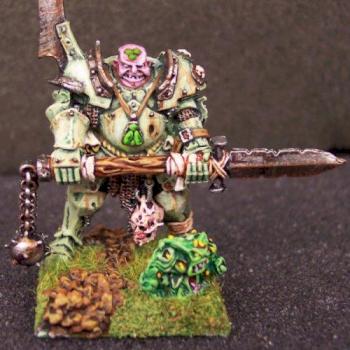 Nurgle Champion of Chaos by majortusk
