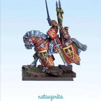 Bretonnian Paladin by Black Gobbo