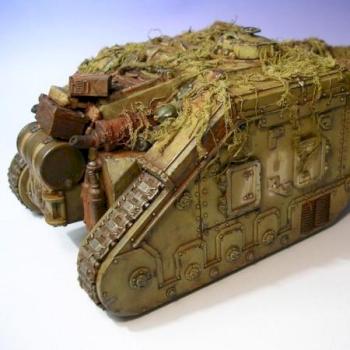 40K Leman Russ destroyer by Ultramar