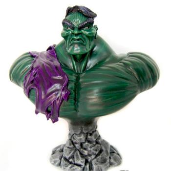 Incredible HULK (Painted Bust) by berzerker