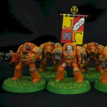 Space Tiger Marines Terminator Squad I by Mad Cat