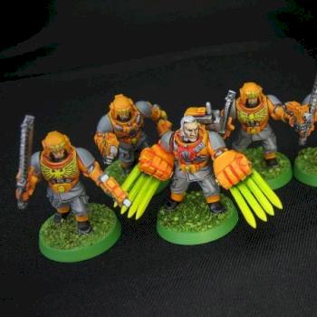 Space Tiger Scout Squad I by Mad Cat