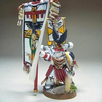 Company standard Bearer - Reclusium Command - Praetors of Aquila by farseer