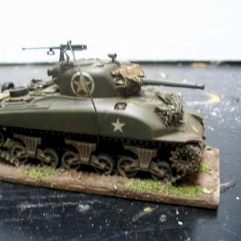 sherman 1/72 by Darkpostal
