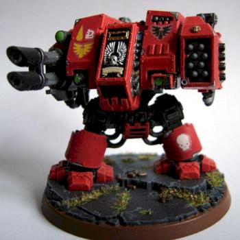 Blood Angels Dreadnought by ZeBert
