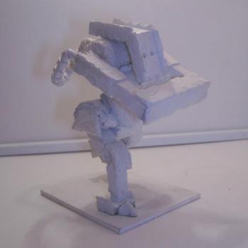 harvey the big white demo bot by mouldmayhem