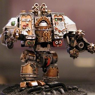 Grey Knight Dreadnought IV by obscuris