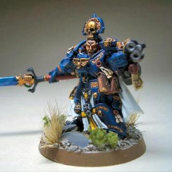 Librarian - Praetors of Aquila - Loyalist Space Marine by farseer
