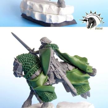 WARHAMMER Bretonnian Hero CONVERTED by rene