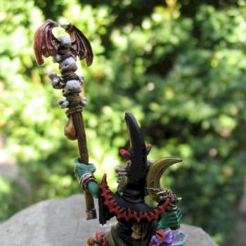 Night Goblin Shaman (back) by El Pollo Diablo