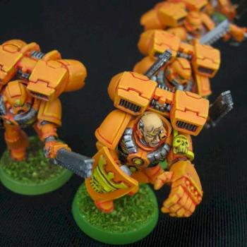 Space Tiger Marines Assault Sergeant by Mad Cat