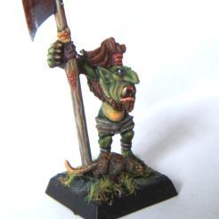 Ghurka the Kobold, Goblin Warboss by Khabuldashudeth