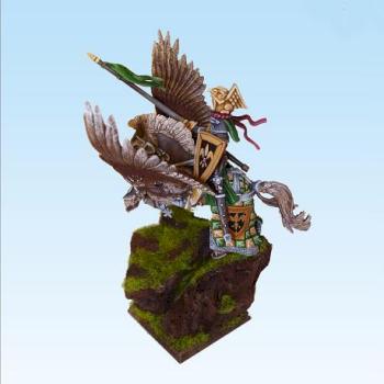 Bretonnian Pegasus Knight by Latispinus