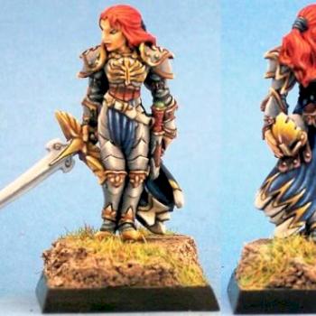 Female Paladin by Angorak